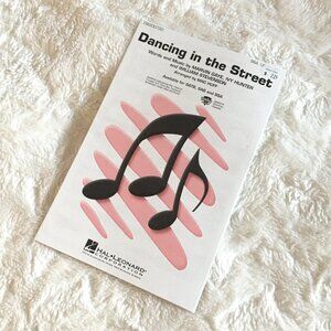 5/$25 'Dancing In The Street' Pop Hit Vocal Arrangement Music Sheets